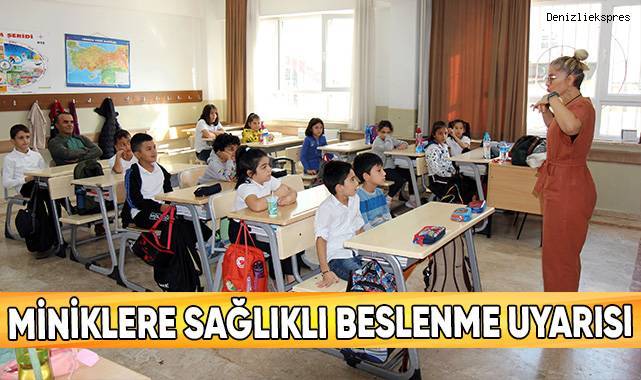 Miniklere sağlıklı beslenme uyarısı