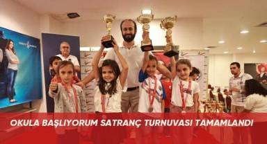 Okula Başlıyorum Satranç Turnuvası tamamlandı
