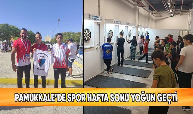 Pamukkale’de Spor Hafta Sonu Yoğun Geçti