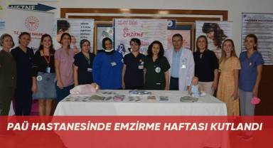 PAÜ Hastanesinde Emzirme Haftası Kutlandı