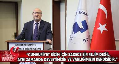 Prof. Dr. Haytoğlu’ndan Cumhuriyet Konferansı