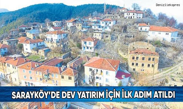 Sarayköy’de elektrik üretim tesisi için taşınmazlar kamulaştırılıyor