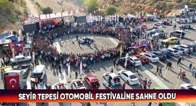 Seyir Tepesi Otomobil Festivaline Sahne Oldu