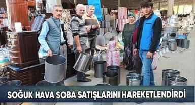 Soğuk hava soba satışlarını hareketlendirdi
