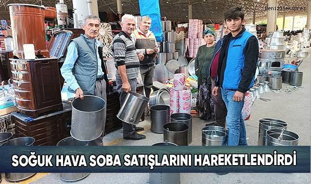 Soğuk hava soba satışlarını hareketlendirdi
