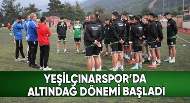 Yeşilçınarspor’da Altındağ dönemi başladı