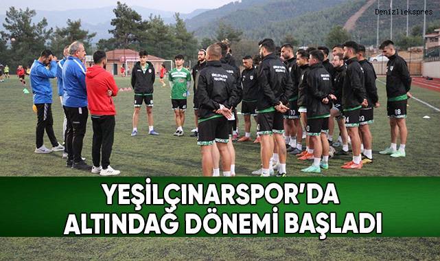 Yeşilçınarspor’da Altındağ dönemi başladı