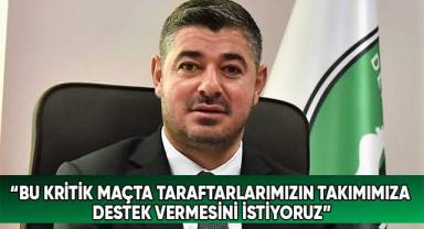 A. Denizlispor kötü gidişata dur demek istiyor