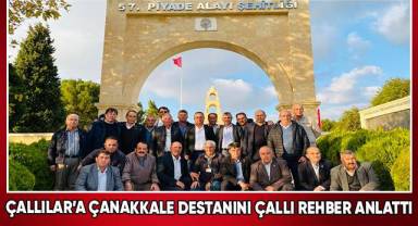 Başkan Akcan’a Çanakkale’de 57.Alay madalyası verildi