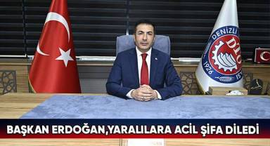 Başkan Erdoğan’dan Geçmiş Olsun Mesajı