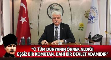 Başkan Tefenlili’den 10 Kasım Mesajı