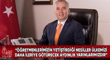Başkan Zolan’dan Öğretmenler Günü mesajı