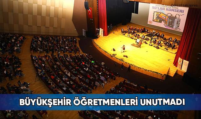 Büyükşehir’den dolu dolu Öğretmenler Günü kutlamaları
