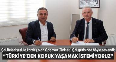 Çal ile Tomay Kardeş Kent Oluyor