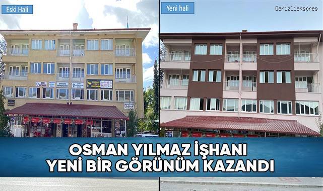 Çameli’de Osman Yılmaz İşhanı Yeni Bir Görünüm Kazandı