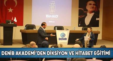 DENİB Akademi’den diksiyon ve hitabet eğitimi