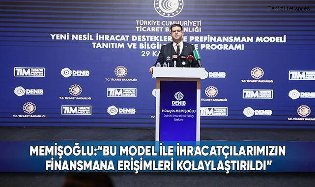 DENİB, üyelerini ‘Yeni Nesil İhracat Destekleri ve Prefinansman Modeliyle’ buluşturdu