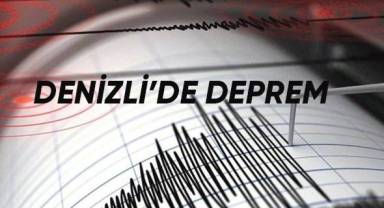 Denizli’de 3.2 şiddetinde deprem meydana geldi
