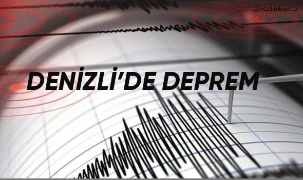 Denizli’de 3.2 şiddetinde deprem meydana geldi