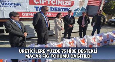 Denizlili üreticilere 90 bin kilogram tohum dağıtımı yapıldı