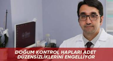Doğum kontrol hapları adet düzensizliklerini engelliyor