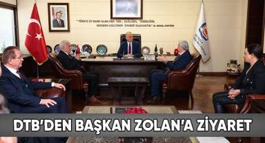 DTB’den Başkan Zolan’a Ziyaret