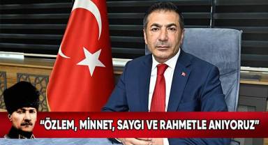 DTO Başkanı Uğur Erdoğan'dan 10 Kasım Atatürk'ü Anma Günü Mesajı