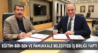 Eğitim-Bir-Sen ve Pamukkale Belediyesi İş Birliği Yaptı
