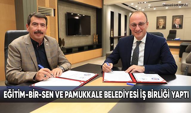 Eğitim-Bir-Sen ve Pamukkale Belediyesi İş Birliği Yaptı