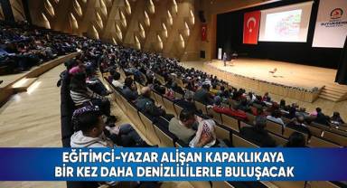 Eğitimci-Yazar Alişan Kapaklıkaya Bir Kez Daha Denizlililerle Buluşacak