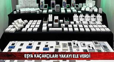 Eşya kaçakçıları yakayı ele verdi