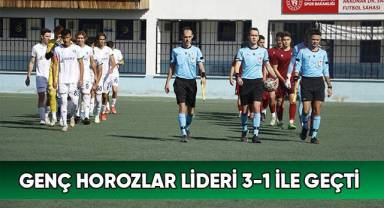 Genç horozlar lideri 3-1 ile geçti