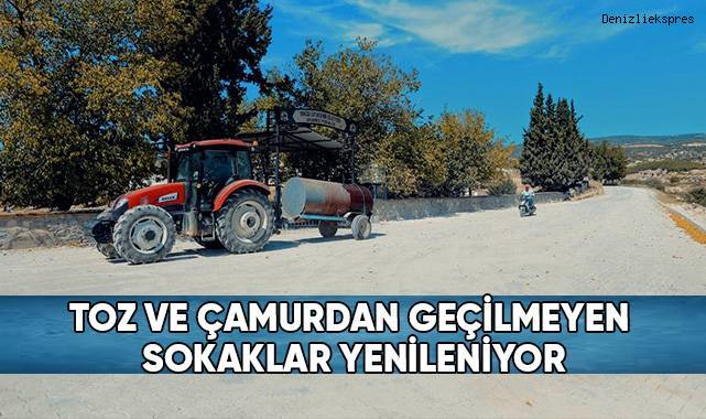 Gölemezli Mahallesi’nin 13 Sokağı Da Yenilendi