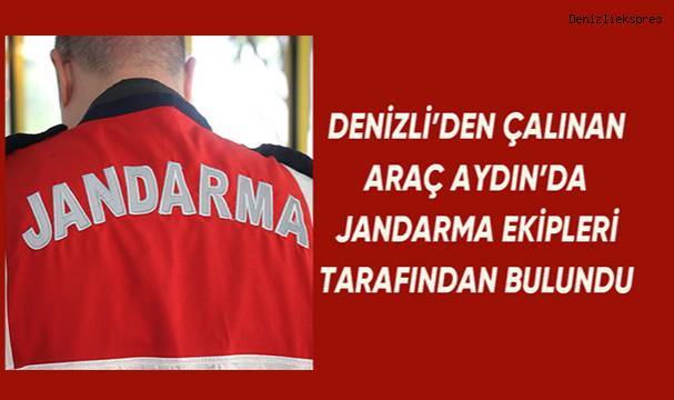 Jandarma ekipleri tarafından bulunan çalıntı araç sahibine teslim edildi