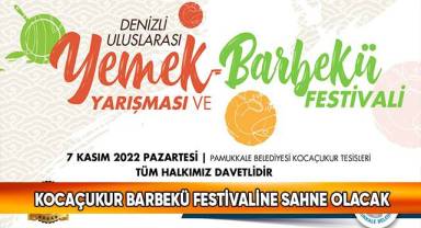 Kocaçukur Barbekü Festivaline Sahne Olacak
