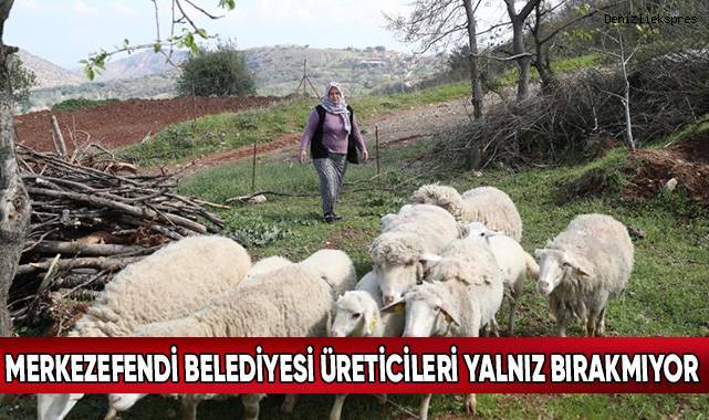 Merkezefendi Belediyesi Üreticileri Yalnız Bırakmıyor