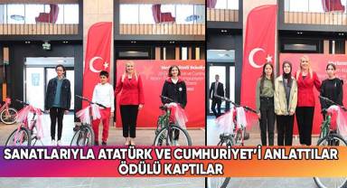 Merkezefendi de dereceye giren öğrenciler ödüllerini aldı…