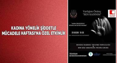 Merkezefendi’den Kadına Yönelik Şiddetle Mücadele Haftası’na Özel Etkinlik