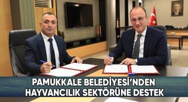Pamukkale Belediyesi’nden Hayvancılık Sektörüne Destek