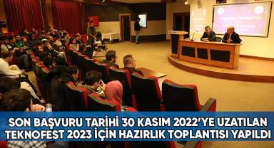 PAÜ'de Teknofest için hazırlık toplantısı yapıldı