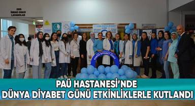 Paü Hastanesi’nde Dünya Diyabet Günü Etkinliklerle Kutlandı