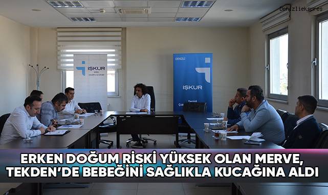 Serklaj işlemi ile erken doğum riski yüksek olan Merve, Tekden'de bebeğini sağlıkla kucağına aldı