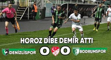 Spor Toto 1. Lig: A. Denizlispor: 0 - Bodrumspor: 0