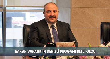 Bakan Varank’ın Denizli programı belli oldu