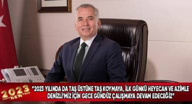 Başkan Osman Zolan'dan yeni yıl mesajı