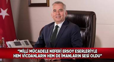 Başkan Zolan’dan Mehmet Akif Ersoy’u anma mesajı