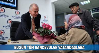 Başkan Zolan halk gününde hemşerilerini dinledi