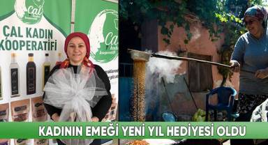Çal’ın üreten kadınları, firmalardan yılbaşı paketi siparişlerini almaya başladı