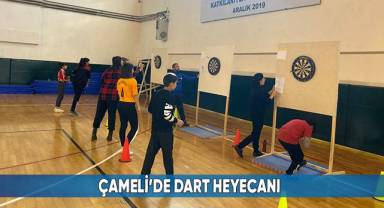 Çameli’de Dart Heyecanı