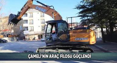 Çameli'nin araç filosu güçlendi